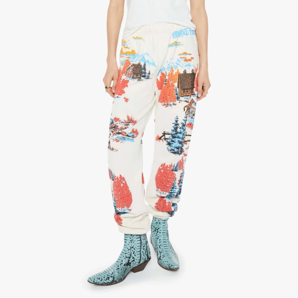 MOTHER Seamless Flood Lounger Sweatpant